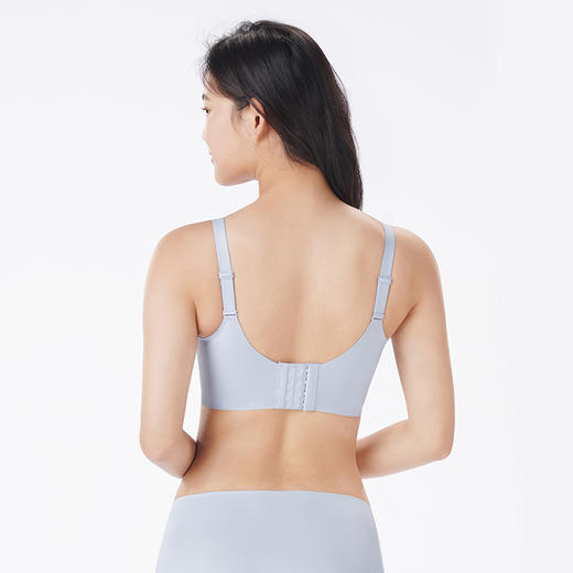都市丽人调整型内衣舒软挺塑塑身文胸随意裁中厚塑身内衣3/4杯四排扣LJT4H8 商品图3