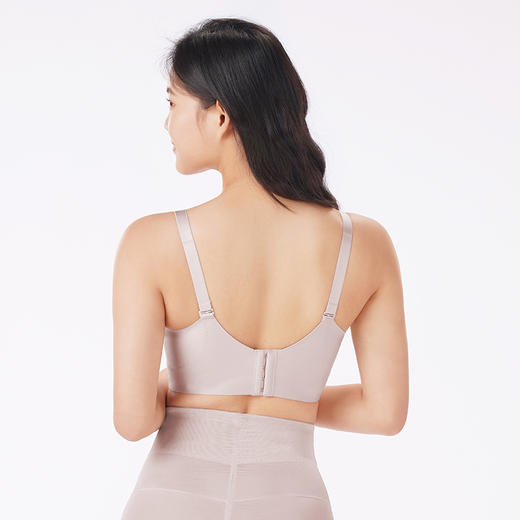 都市丽人调整型内衣美体纤塑塑身文胸蕾丝A:加厚B:中厚塑身内衣3/4杯四排扣LJT4K2 商品图3