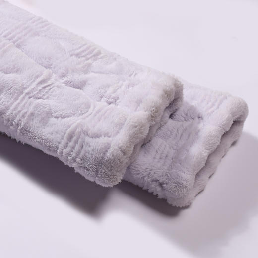 都市丽人睡衣夹棉系列长袖家居服法兰绒提花夹棉加厚女士夹棉套装LHT1P3 商品图8