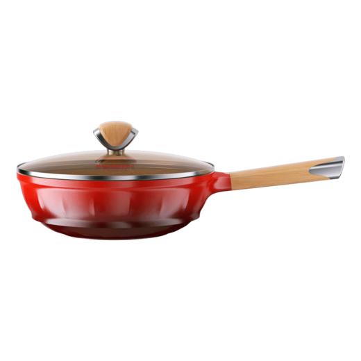 迈卡罗 （MACAIIROOS）火标合金炒锅带盖 聚能不粘锅适合多种灶具MC-C30L6 商品图11