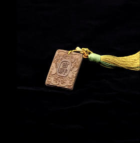 香道·手作双面香牌-吉祥如意桂花