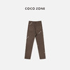 COCO ZONE美拉德薄绒牛仔裤修身显瘦小脚直筒裤23C19901 商品缩略图1