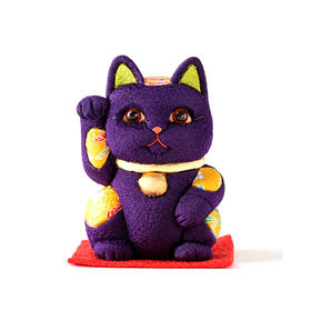 【潮玩】柿沼东光招财猫紫色小号
