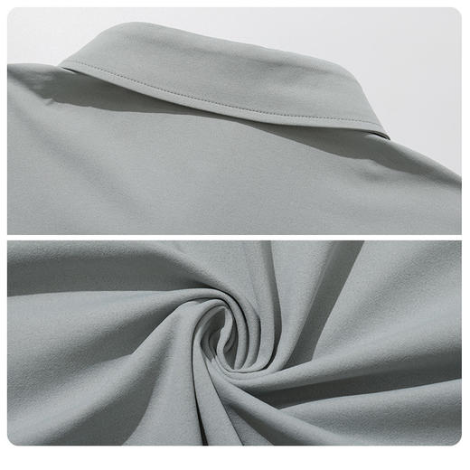 BNW-102B 【防晒 吸湿速干】PROSIMON高尔夫秋冬男款简约分割线长袖POLO衫 商品图4