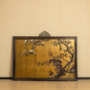 清 红木镶漆地百宝嵌花鸟纹挂屏 商品缩略图0