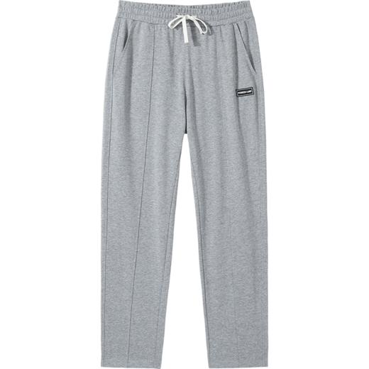 拓路者春秋款运动休闲裤男纯棉直筒长裤垂感男生裤子宽松纯色简约中青年 商品图7