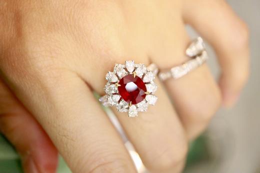 2.31克拉无烧红宝石戒指 商品图1