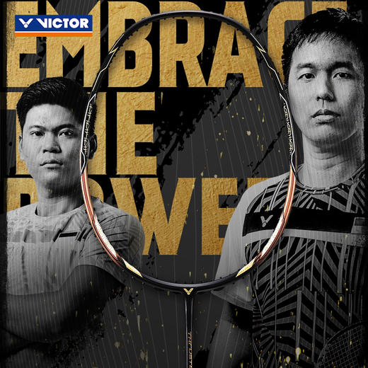 胜利威克多 羽球拍 突击F隼 黑金隼 黑色 专业级 商品图0