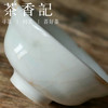 茶香记  蒙涛 青玉志野手捏小斗笠盏 拙朴随性 冰裂开片 茶具茶杯 商品缩略图2