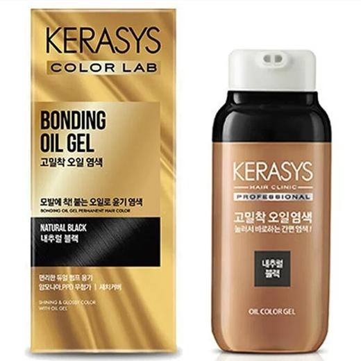 爱敬高粘精油染发膏(自然黑色)250g케라시스 고밀착 오일염색(내추럴 블랙) 商品图0