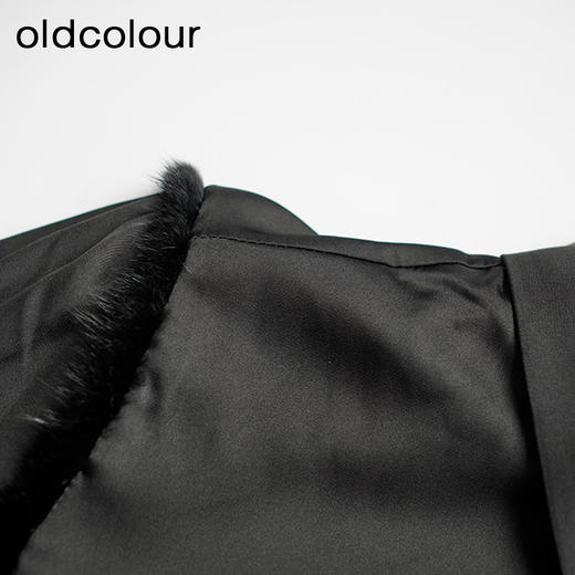 oldcolour黑色时尚通勤百搭OL职场长袖衬衫女O43013301 商品图2