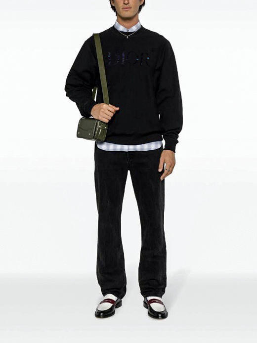 断码特清 只有黑灰 双面平纹丝光弹力混纺 圆领卫衣 WY743 商品图3