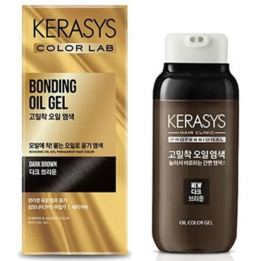 爱敬高粘精油染发膏(深棕)250g케라시스 고밀착 오일염색(다크 브라운) 商品图0