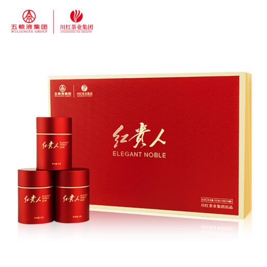 川红 红贵人一品红 红茶礼盒150g 商品图3