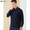 波顿【亲肤耐磨】春秋男士翻领纯色POLO长袖T恤高端休闲MT917123 商品缩略图1