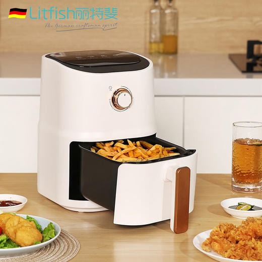 【小家电】丽特斐空气炸锅新款家用多功能全自动空气电炸锅大容量 Y48-G8010S HF 商品图1