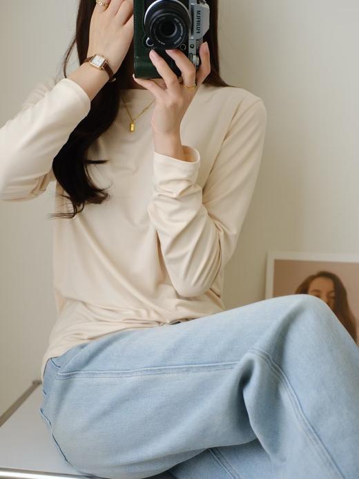 到手两件德芙轻柔亲肤基础打底衫 商品图12