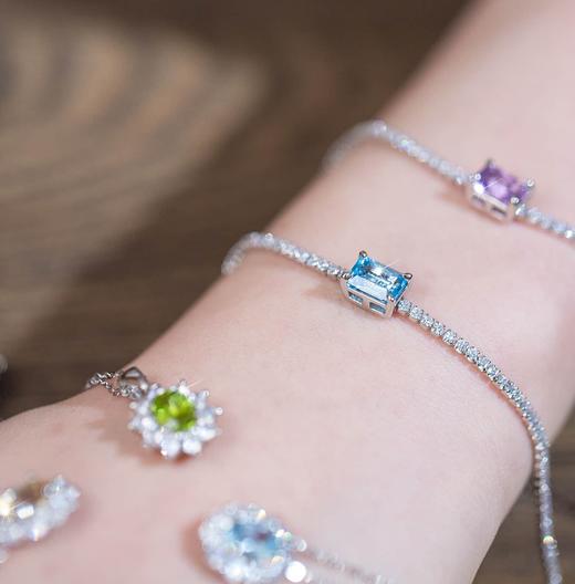 【2件-20】G.C珠宝 GLORY CASE  彩色宝石系列 紫水晶黄水晶托帕石 商品图5