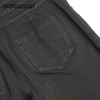 oldcolour春秋款黑色高腰显瘦修身喇叭裤水洗牛仔长裤女HO14113434 商品缩略图4