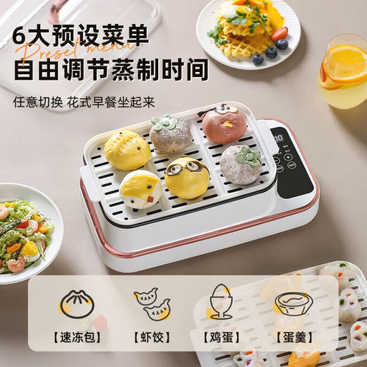 【小家电】丽特斐蒸煮一体电蒸锅LLG-800A HF 商品图5