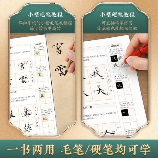 墨点字帖 小楷速成一本通 5册可选毛笔字帖文徽明赵孟俯小楷灵飞经二王小楷瘦金体初学者视频教程 商品图8