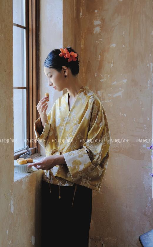 【门店同款】ENJOY秋季云敛-漠上飞花花影琉璃半裙 159410618 商品图12