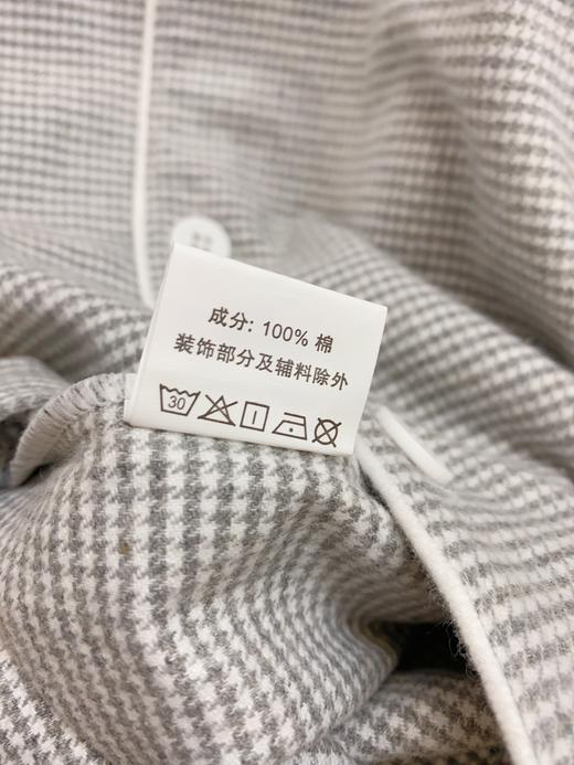 松植屋《鸽子》男士纯棉磨毛长袖套装秋冬男款全棉绒布家居服 商品图6