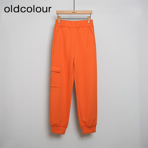 oldcolour春秋款高腰显瘦休闲百搭收脚运动长裤女N32073267 商品图2