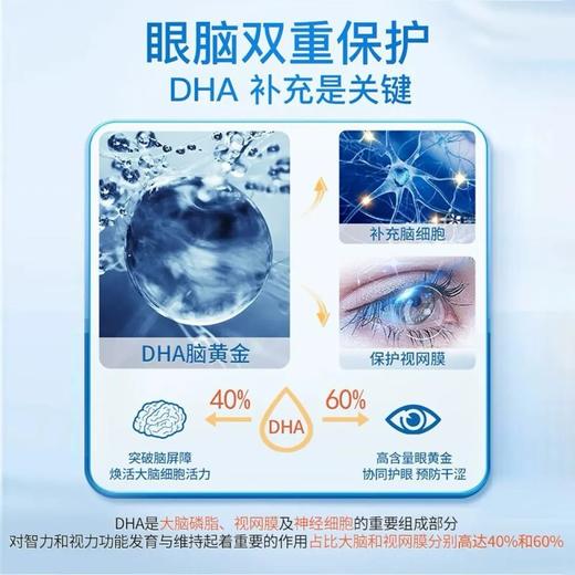 金凯撒 王子90%纯度补脑记忆力鱼油 60粒/盒 商品图3