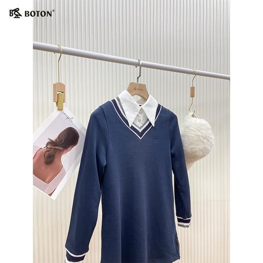 【第2件半价！尾货清仓不退换】波顿女士长款卫衣LT216516 商品图1