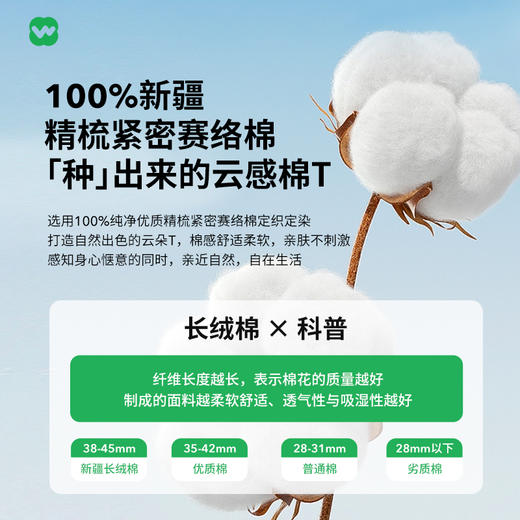 完型Wearx-云感长袖T恤男女款秋冬透气休闲宽松运动服上衣 2件装 商品图1