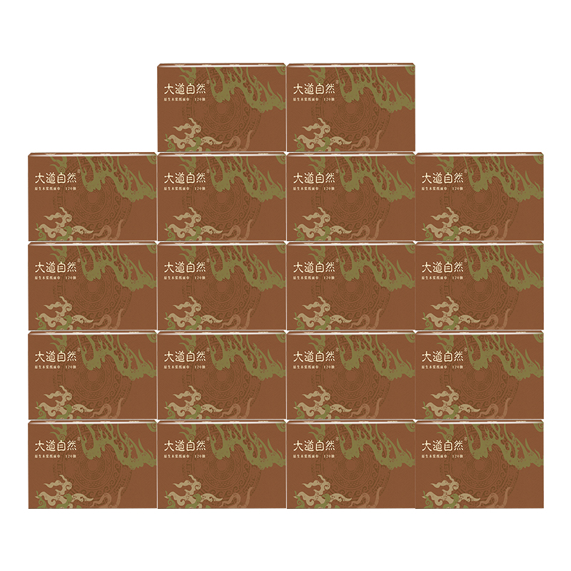 闽宁镇大道自然软抽纸巾（18包/箱）--佰兴制BX50-2407