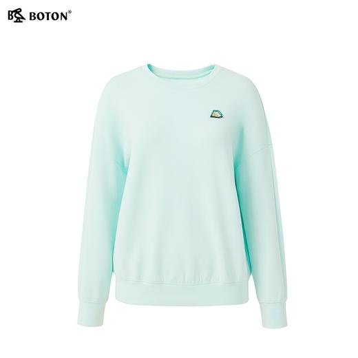 波顿春秋女高端宽松圆领卫衣户外运动休闲落肩款LT292123 商品图5