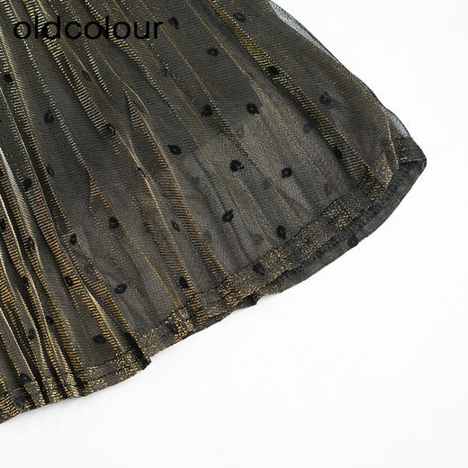 oldcolour春秋款黑色女童网纱半身裙女CL31063147 商品图4