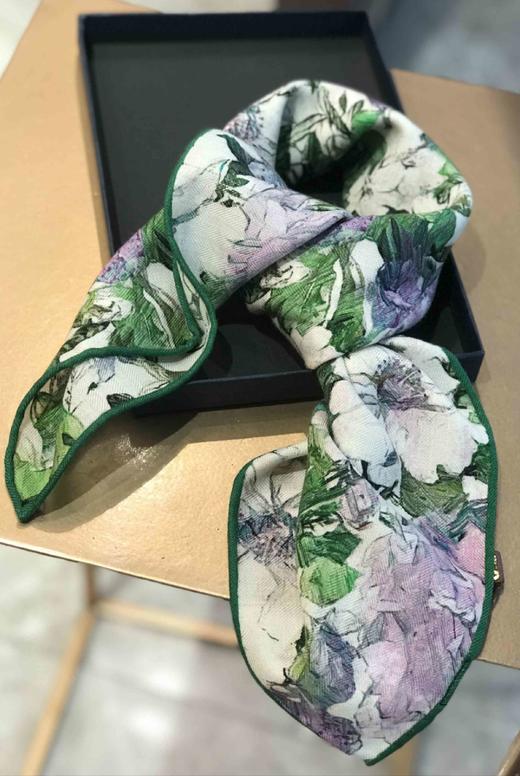 优品堂【奢迷】70*70真丝羊毛方巾 商品图12