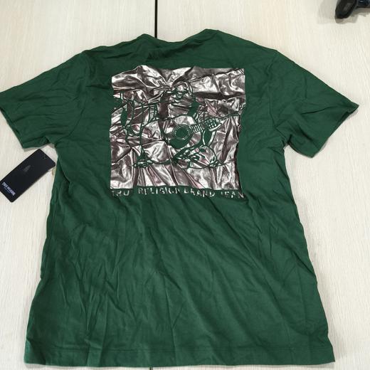 瑕疵TRUE RELIGION/真实信仰 男士圆领纯棉短袖T恤 商品图0