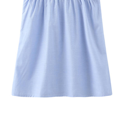 丽婴房-童衣类（夏）E1洋装\背心裙浅蓝 商品图1