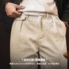 马登工装复古重磅灯芯绒休闲裤双褶条绒长裤子纯棉垂感百搭直筒裤男秋 商品缩略图3