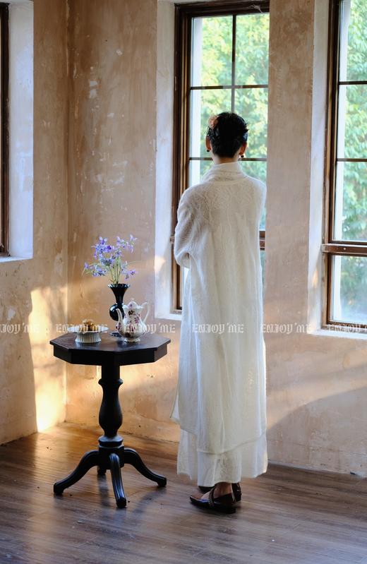 【门店同款】ENJOY秋季云敛-漠上飞花松鹤提花针织半裙 159045500 商品图6