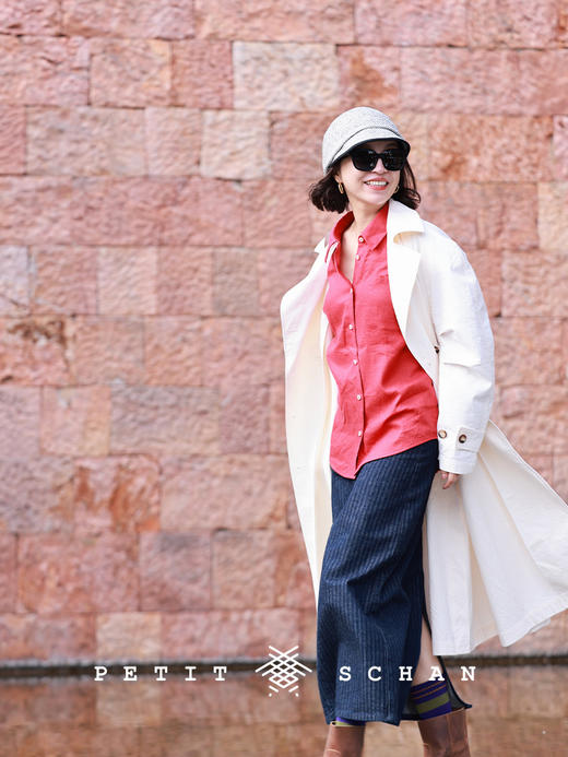 PETIT SCHAN小闪 #071 Hathaway 海瑟薇 日本进口粗花呢复古堆堆报童帽 商品图1