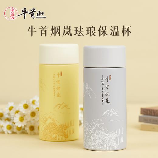 牛首山牛首烟岚珐琅保温杯新款水杯新年生日礼物家居送朋友家人 商品图0