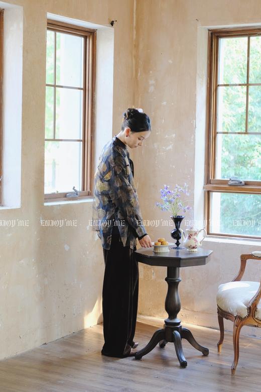 【门店同款】ENJOY秋季云敛-漠上飞网纱花朵打底 159458355 商品图7