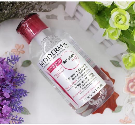 【可溯源】BIODERMA/贝德玛 舒研净妍卸妆水500ml 油皮混油黑头控油焕亮清洁粉水蓝水 商品图2