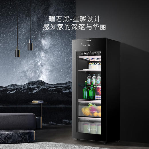 卡萨帝（Casarte）189升MRA低氧窖藏干湿分储暖藏冰吧 茶叶饮料水果保鲜柜冰箱DS0189WLC5SD1U1 商品图1