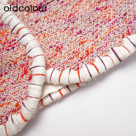 oldcolour复古百搭时尚气质直筒显瘦短款外套女O41041120 商品图3