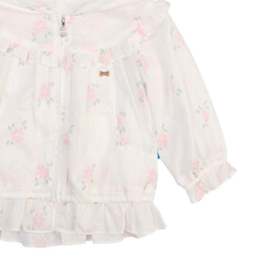 丽婴房-童衣类（夏）E1外套\披风白色\米白 商品图1