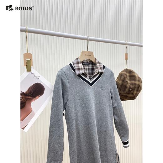 【第2件半价！尾货清仓不退换】波顿女士长款卫衣LT216516 商品图5