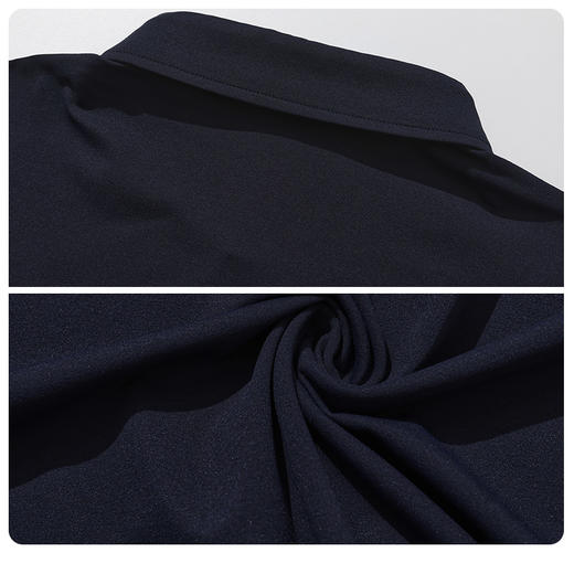 BNW-102A 【防晒 吸湿速干】PROSIMON高尔夫秋冬男款简约分割线长袖POLO衫 商品图4