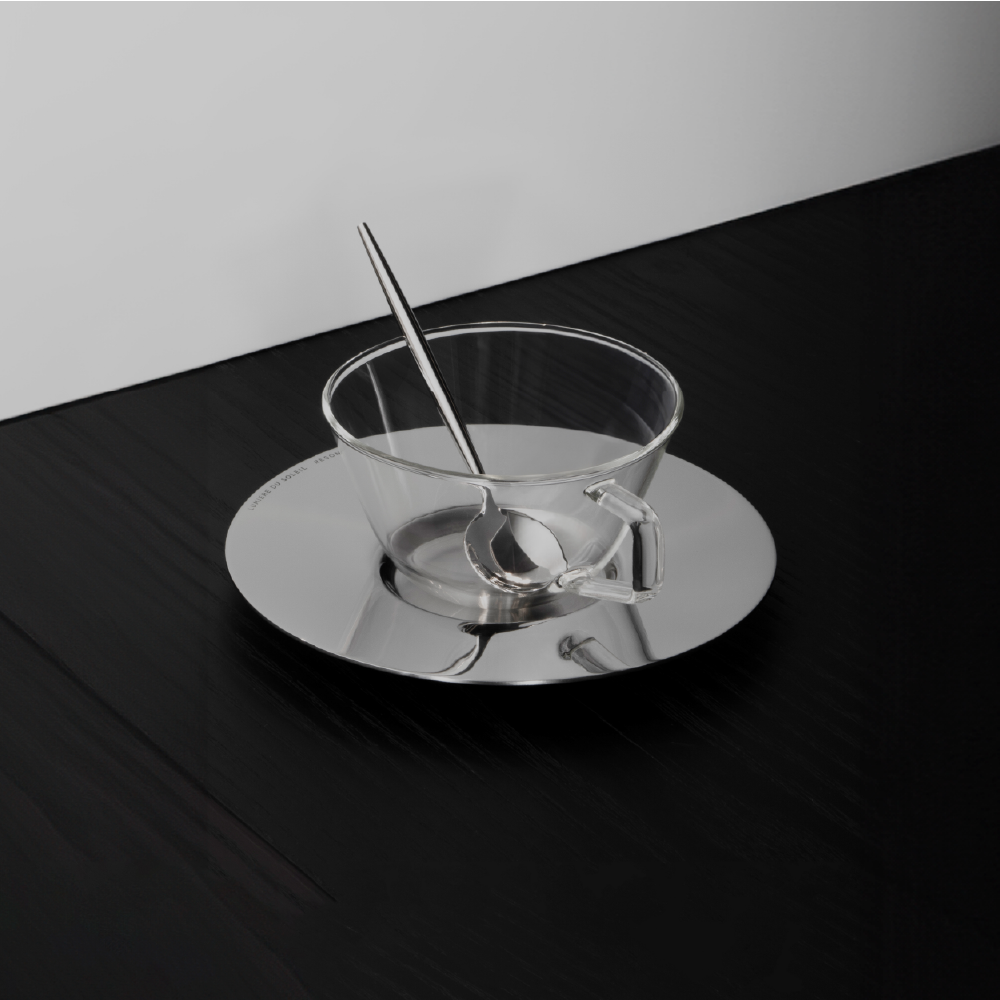 克洛杯碟套装 RESONG日诵家居 咖啡杯花茶水杯高硼硅玻璃礼品