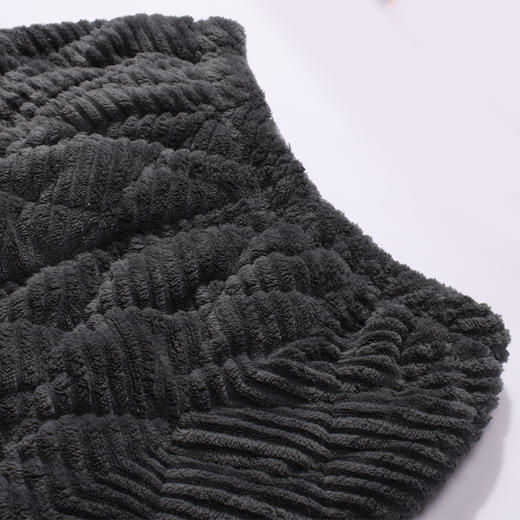 都市丽人都市锋尚睡衣夹棉系列长袖法兰绒烂花夹棉加厚男士加夹棉套装FHT1E1 商品图6